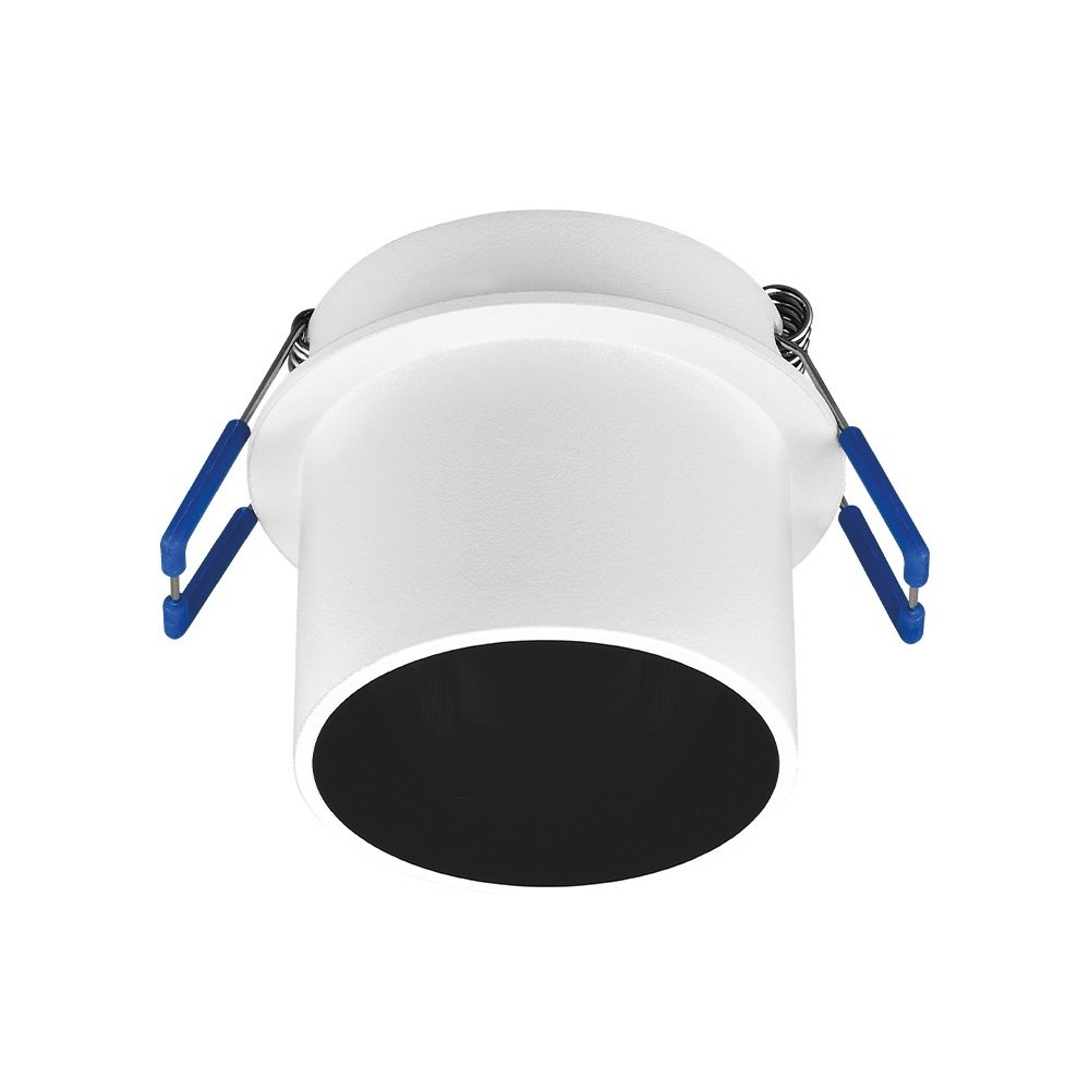 Braytron BH03-06023 Beyaz-Siyah Sıva Altı Yuvarlak Spot Kasası