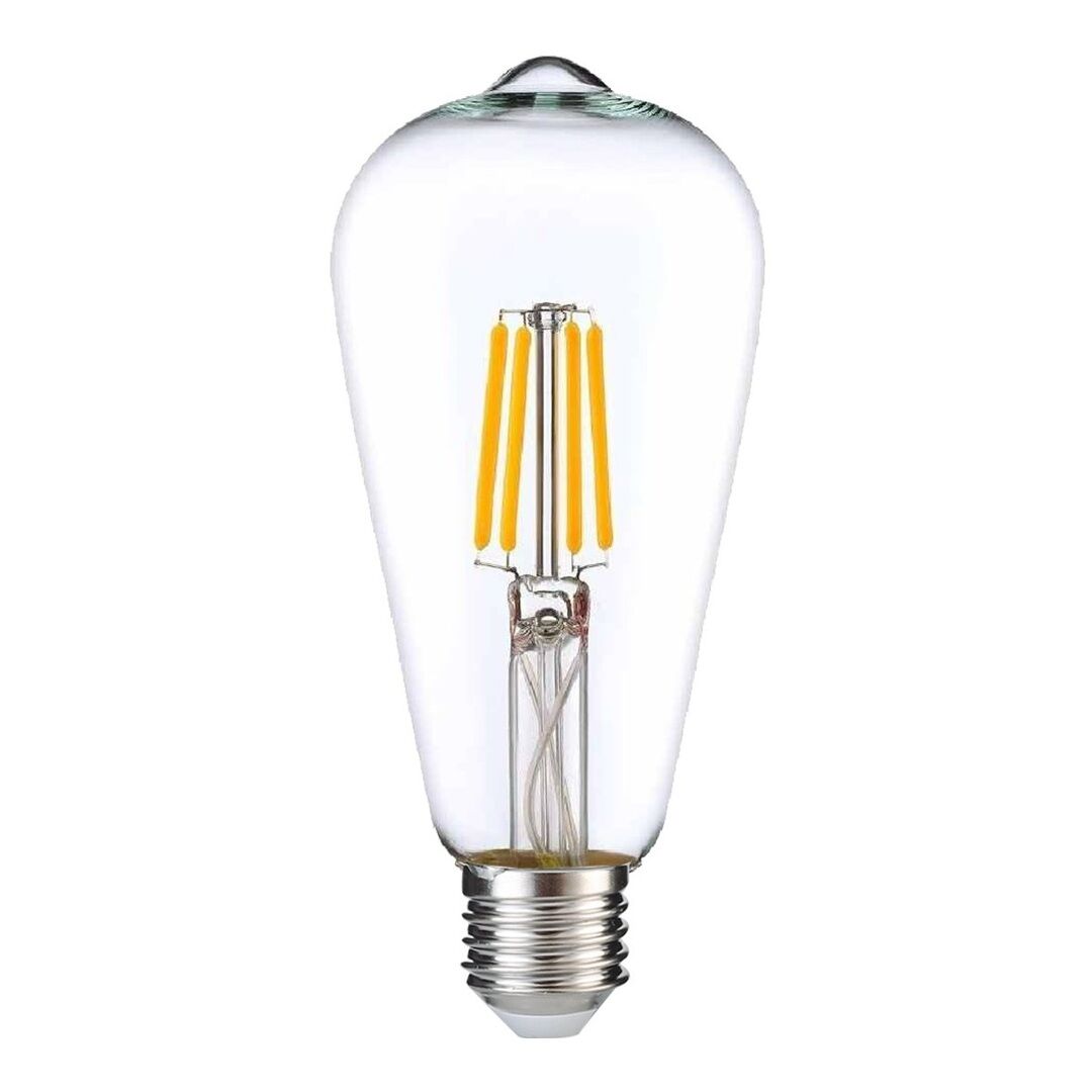 HEKA ERD-85 6 Watt ST64 Rustik Armut Ampul - Gün Işığı (3000K)