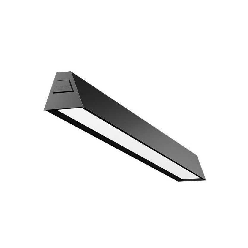GOYA GY 8047-90 Siyah/Beyaz Kasa 39 Watt 90 cm Sıva Üstü Lineer Armatür