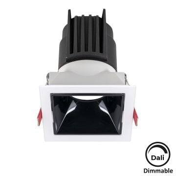 MOLLED MOL4149M Dali Dimli 8 Watt Beyaz-Siyah Sıva Altı Kare LED Spot (SAMSUNG/OSRAM/PHILIPS LED & EAGLERISE/PHILIPS/LIFUD Driver)