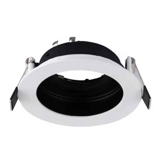 MOLLED MOL1680-SB Sıva Altı Siyah-Beyaz Yuvarlak Spot Kasası (Metal)