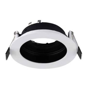 MOLLED MOL1680-SB Sıva Altı Siyah-Beyaz Yuvarlak Spot Kasası (Metal)