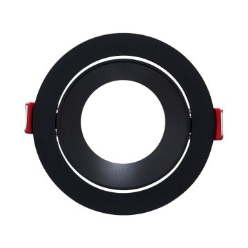 Braytron BH03-05111 Siyah Sıva Altı Yuvarlak Spot Kasası