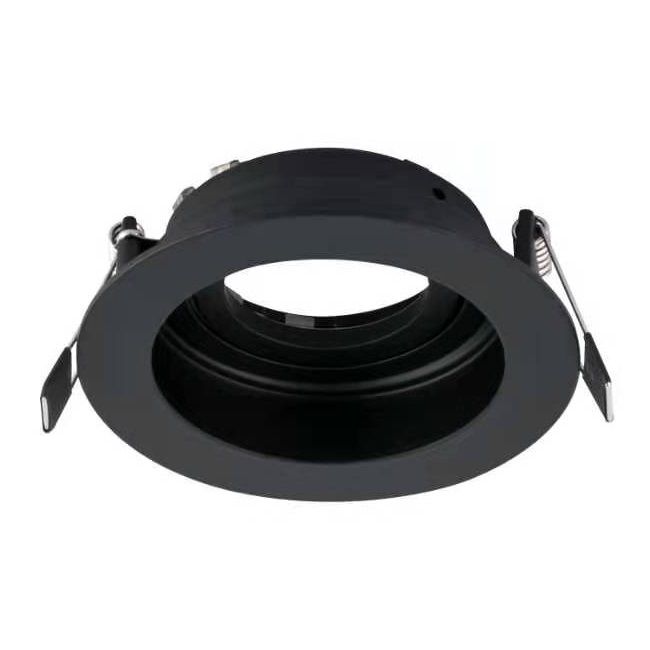 MOLLED MOL1680 Sıva Altı Siyah Yuvarlak Spot Kasası (Metal)