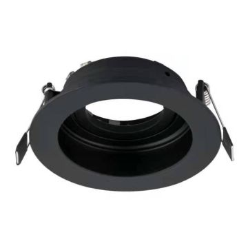 MOLLED MOL1680 Sıva Altı Siyah Yuvarlak Spot Kasası (Metal)