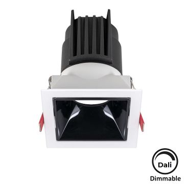 MOLLED MOL4149M Dali Dimli 10 Watt Beyaz-Siyah Sıva Altı Kare LED Spot (SAMSUNG/OSRAM/PHILIPS LED & EAGLERISE/PHILIPS/LIFUD Driver)