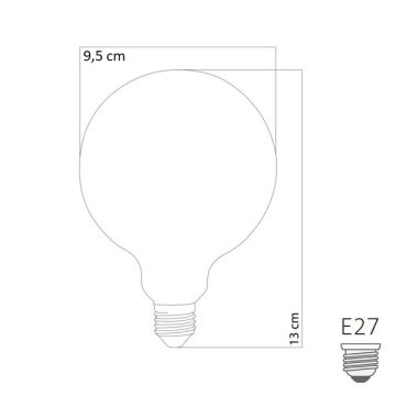 HEKA ERD-232 9 Watt LED Top Ampul - Gün Işığı (3000K)