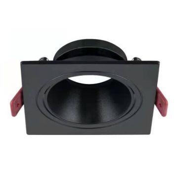 MOLLED MOL4151 Sıva Altı Siyah Kare Spot Kasası (Metal)