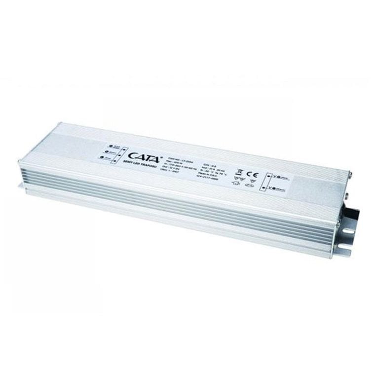 CATA CT-2594 12 Volt 21 Amper 250 Watt Dış Mekan LED Trafosu
