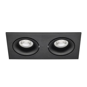 JUPITER JD231 S S Siyah Sıva Altı Hareketli İkili Spot Kasası - Metal