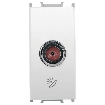 VİKO Ultima/Sistema/Optima WVTT1459-4MW Uydu Prizi (F Konnektörlü - 10dB - Geçişli) [Metalik Beyaz]