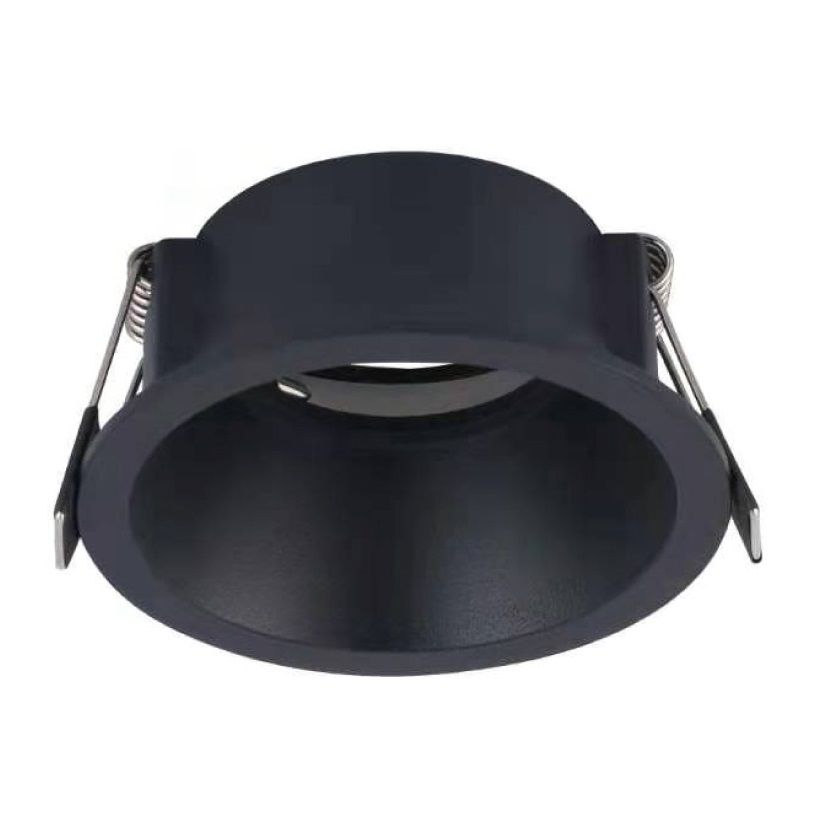 MOLLED MOL4164 Sıva Altı Siyah Yuvarlak Spot Kasası (Metal)