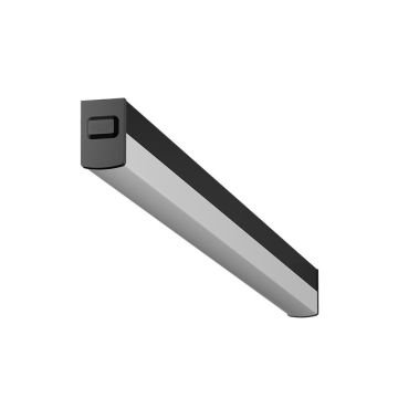 GOYA GY 8036-90 Siyah/Beyaz Kasa 52 Watt 90 cm Sıva Üstü Lineer Armatür