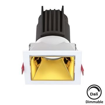 MOLLED MOL4157M Dali Dimli 10 Watt Beyaz-Gold Sıva Altı İkili LED Spot (SAMSUNG/OSRAM/PHILIPS LED & EAGLERISE/PHILIPS/LIFUD Driver)