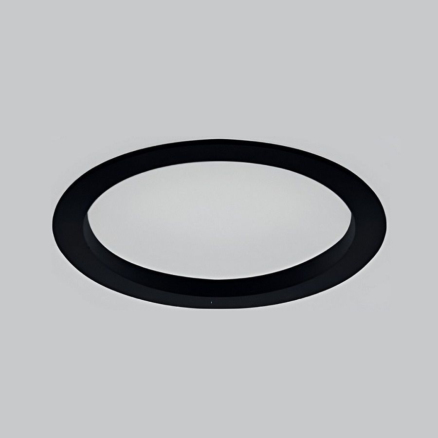 Braytron SBP12-02401 24 Watt Siyah Kasa Sıva Altı Yuvarlak Backlight LED Panel - Gün Işığı (3000K)