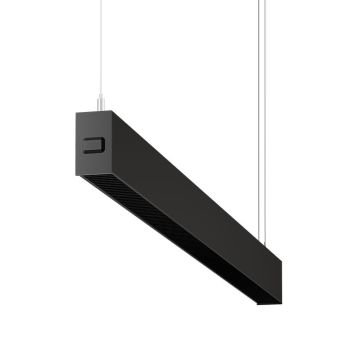 GOYA GY 8055-90 Siyah Kasa 39 Watt 90 cm Kamaşma Önleyicili Lineer Sarkıt Avize