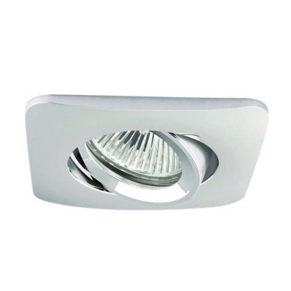 JUPITER JH697 K Krom Sıva Altı Hareketli Kare Spot Kasası - Metal