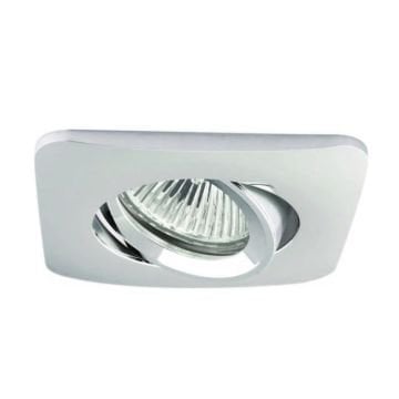 JUPITER JH697 K Krom Sıva Altı Hareketli Kare Spot Kasası - Metal