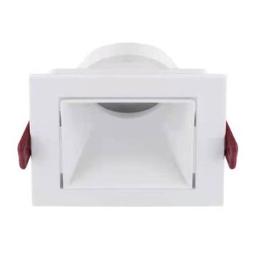 MOLLED MOL4159 Sıva Altı Beyaz Kare Spot Kasası (Metal)