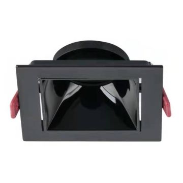 MOLLED MOL4150 Sıva Altı Siyah Kare Spot Kasası (Metal)