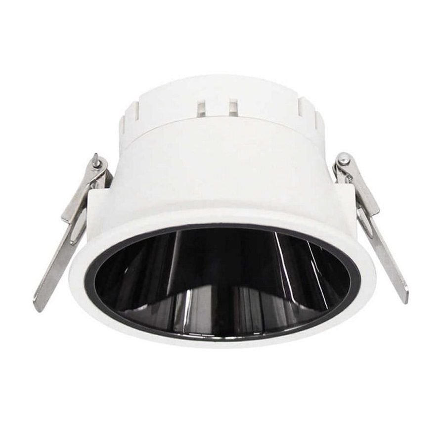 JUPITER JH711 B&S Beyaz-Siyah Sıva Altı Yuvarlak Spot Kasası - Metal & PC