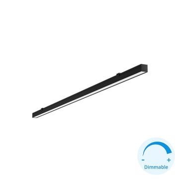 GOYA GY 8052-60 Siyah/Beyaz Kasa 18 Watt 60 cm Sıva Üstü DİMLİ Lineer Armatür