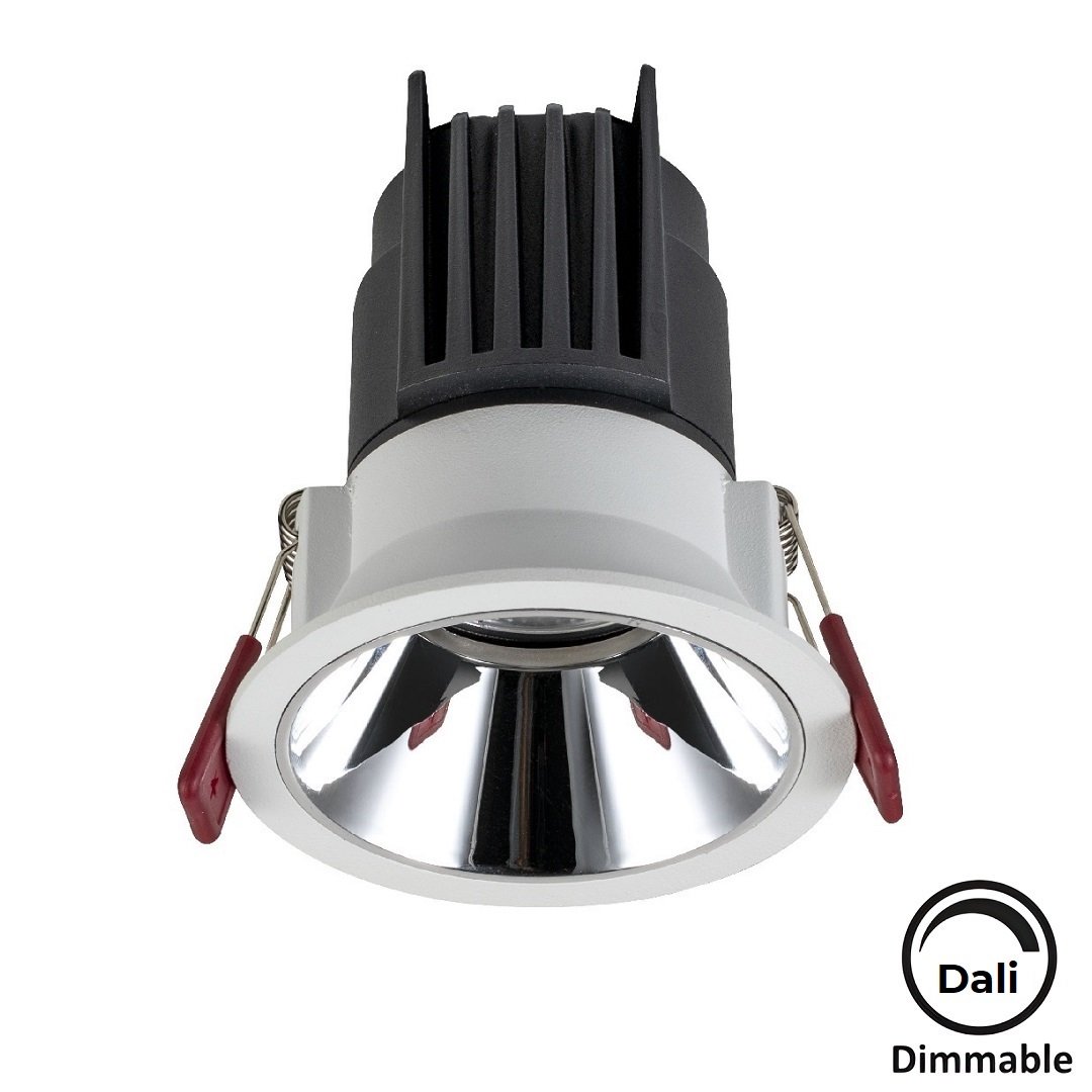 MOLLED MOL4141M Dali Dimli 8 Watt Beyaz-Krom Sıva Altı LED Spot (SAMSUNG/OSRAM/PHILIPS LED & EAGLERISE/PHILIPS/LIFUD Driver)