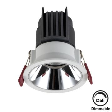 MOLLED MOL4141M Dali Dimli 10 Watt Beyaz-Krom Sıva Altı LED Spot (SAMSUNG/OSRAM/PHILIPS LED & EAGLERISE/PHILIPS/LIFUD Driver)