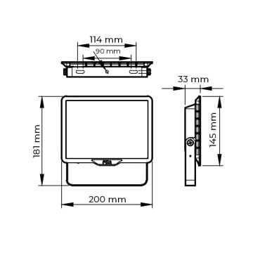 PHILIPS 50 Watt LED Projektör - Beyaz Işık (6500K)