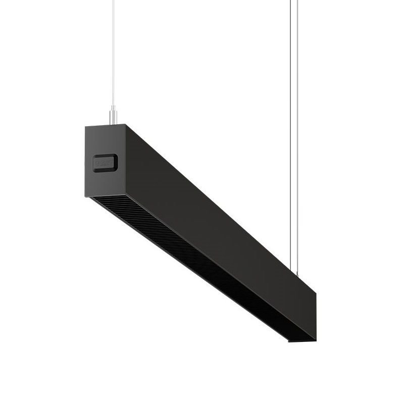 GOYA GY 8054-90 Siyah Kasa 26 Watt 90 cm Kamaşma Önleyicili Lineer Sarkıt Avize