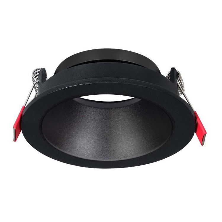 MOLLED MOL4136 Sıva Altı Siyah Yuvarlak Spot Kasası (Metal)