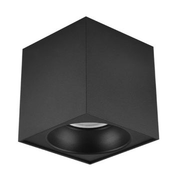 MOLLED MOL363-4-10M 10x10x10 cm 10 Watt Siyah Sıva Üstü LED Spot (Metal)