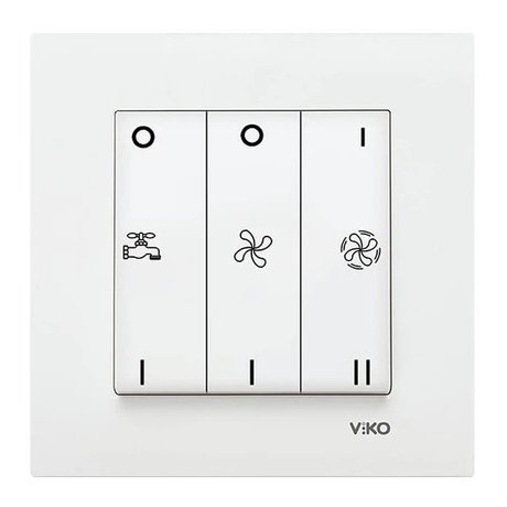 VİKO Novella/Trenda 92205798 Cooler Anahtarı Düğmesi [Beyaz]