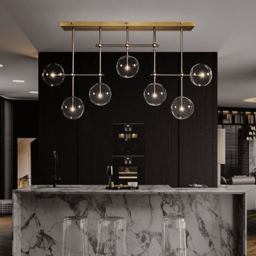 CL-S116 Küre Camlı Avize