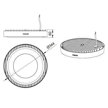 PHILIPS 145 Watt LED Yüksek Tavan Armatürü - Ilık Beyaz (4000K)