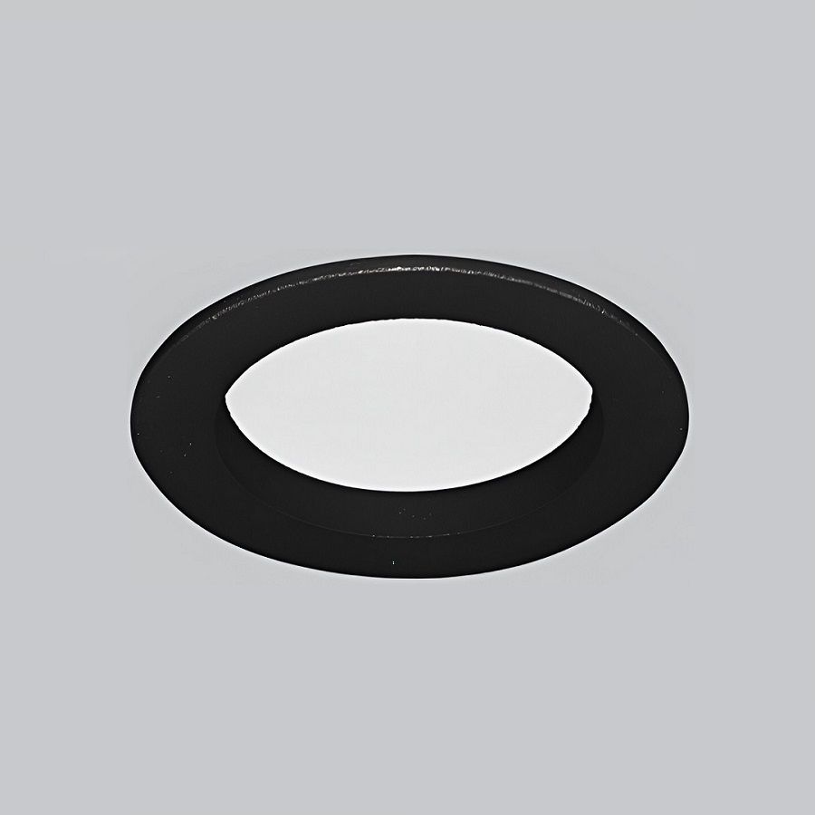 Braytron SBP12-00801 8 Watt Siyah Kasa Sıva Altı Yuvarlak Backlight LED Panel - Gün Işığı (3000K)