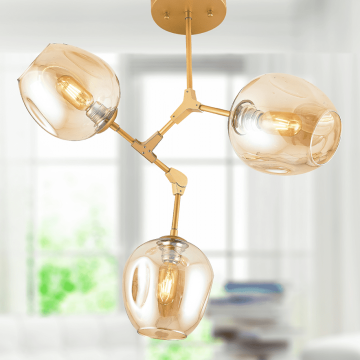 CL-S140 Camlı Modern Avize