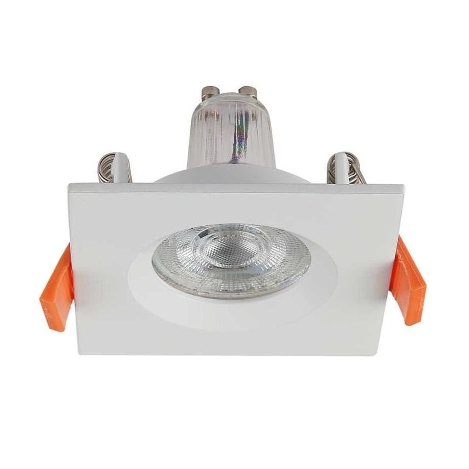 JUPITER JH608 B Beyaz Sıva Altı Kare Spot Kasası - Metal