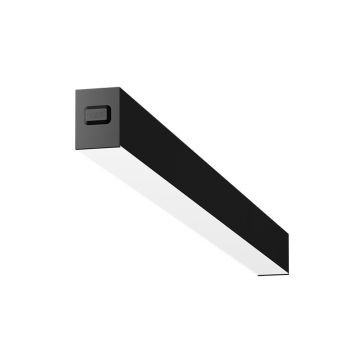 GOYA GY 8033-90 Siyah/Beyaz Kasa 52 Watt 90 cm Sıva Üstü Lineer Armatür