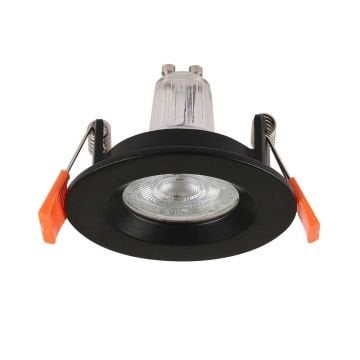 JUPITER JH508 S Siyah Sıva Altı Yuvarlak Spot Kasası - Metal