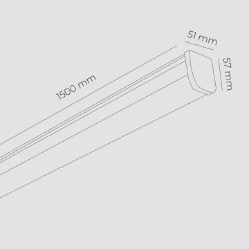 MOLLED MOL313 65 Watt 150 cm Acil Aydınlatma Kitli LED Etanj - IP65 - SAMSUNG/OSRAM LED & PHILIPS/LIFUD/TRIDONIC Driver