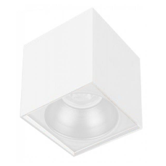 10x10x10 cm Beyaz Sıva Üstü Spot