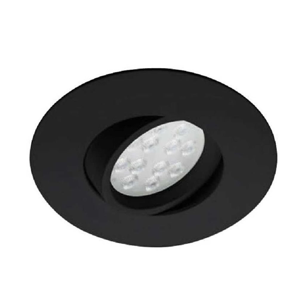 JUPITER JH651 S Siyah Sıva Altı Hareketli Yuvarlak Spot Kasası - Metal