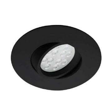 JUPITER JH651 S Siyah Sıva Altı Hareketli Yuvarlak Spot Kasası - Metal