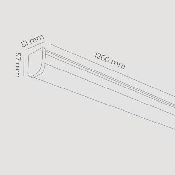 MOLLED MOL312 42 Watt 120 cm Acil Aydınlatma Kitli LED Etanj - IP65 - SAMSUNG/OSRAM LED & PHILIPS/LIFUD/TRIDONIC Driver