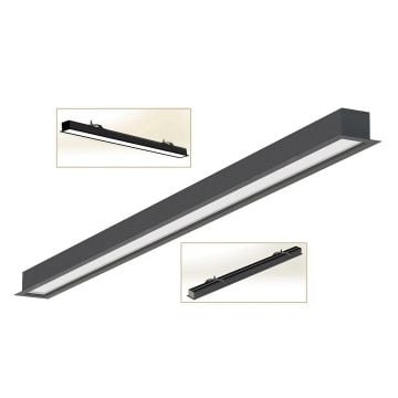 ACK AL03-22911 66 Watt 101 cm Sıva Altı Lineer Armatür - SAMSUNG/OSRAM LED & OSRAM/PHILIPS/LIFUD Driver - Ilık Beyaz (4000K)