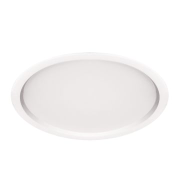 MOLLED MOL603 Beyaz/Siyah Kasa 32 Watt Sıva Altı Yuvarlak LED Panel (SAMSUNG/OSRAM LED & PHILIPS/LIFUD Driver)