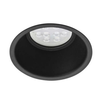 JUPITER JH659 S Siyah Sıva Altı Yuvarlak Spot Kasası - Metal