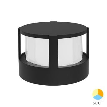 Braytron BG38-01481 15 Watt Siyah Kasa Set Üstü LED Aplik - 3 Işık Renkli (Beyaz + Ilık Beyaz + Gün Işığı)