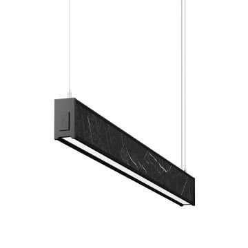 GOYA GY 8046-60 18 Watt 60 cm Siyah Mermer Desenli Lineer Sarkıt Armatür